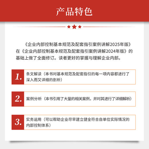 企业内部控制基本规范及配套指引案例讲解(2025年版) 商品图2