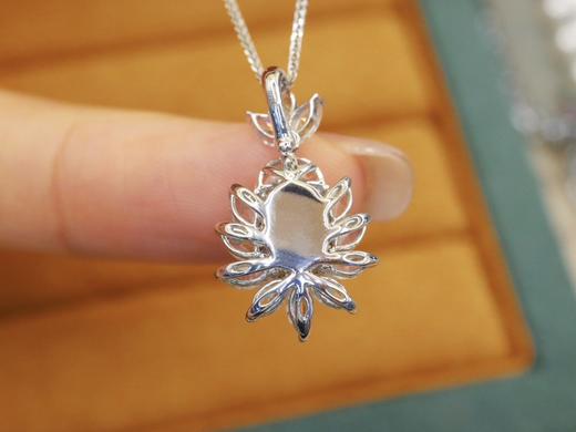 1.15ct刻面蓝宝石吊坠 商品图3