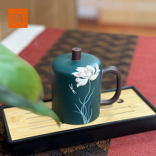 璞实大器合美原矿紫砂杯国省双大师吴小楣作品 商品图4