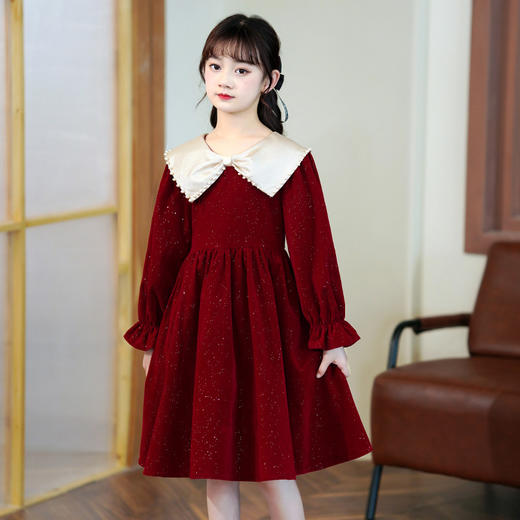 女童洋气公主裙LS-HP322 商品图0