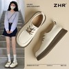 ZHR单鞋女2025新款复古英伦风ins小皮鞋百搭轻便女鞋低帮乐福鞋女 商品缩略图1