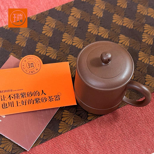 璞实大器名炉原矿紫砂杯国省双大师吴小楣作品 商品图3