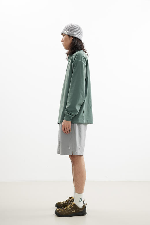 吃茶去chichaqu25明线速干吸湿排汗棉感防晒轻量长袖T恤运动户外 商品图3