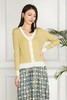 Le Malene 精致纽扣装饰V领开衫外套 11532 商品缩略图0