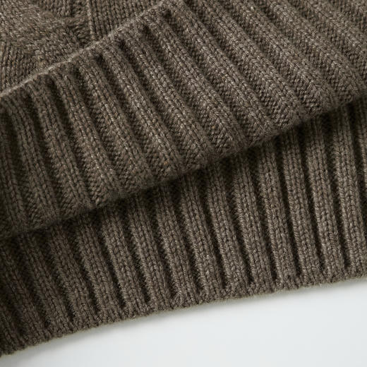 ROMI STUDIO“松弛复古”山羊绒绵羊毛混纺麻花套头毛衫 RWCSSY1932 商品图5