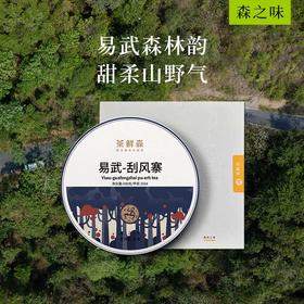 2024年 易武-刮风寨  普洱茶 生茶 200g/饼 森之味，拍5发6