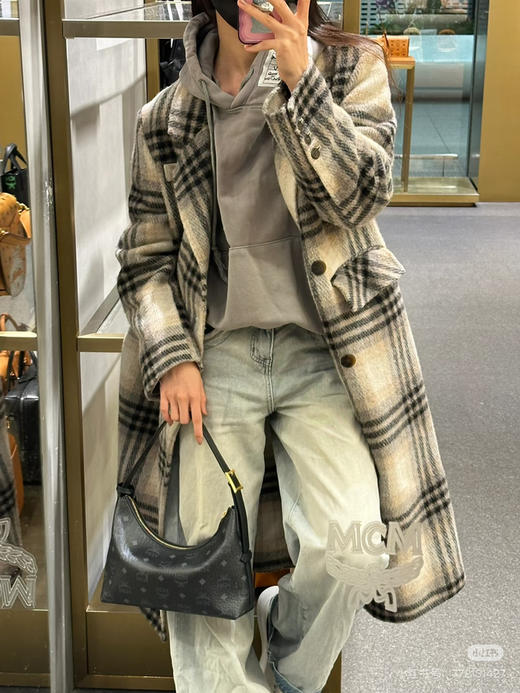 Mcm 新品牛角包 黑色 商品图1