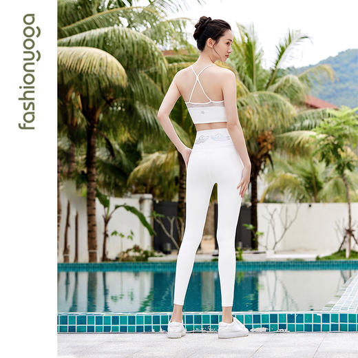 FC13104凡圣瑜伽优雅气质蕾丝拼接BRA 商品图8