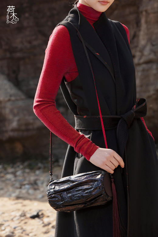 荷木HEMU丨漆以久成高定·手拎包 挎包 商品图3