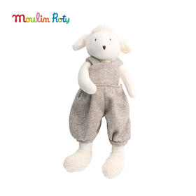 Moulin Roty 中号小羊阿尔伯特 法式玩偶 适合全年龄 原创故事形象 进口面料 农场大家庭系列 法国品牌 632063