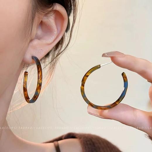 【YW】无忧购欧美夸张个性大圆圈耳环(截单后7天发货) 商品图7