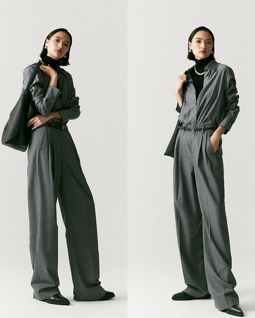 【高品质私服】【D家澳毛老爹裤】精纺毛料，高支高密澳毛，质感一流G0655-CC【无标出货 介意慎拍】 商品图1