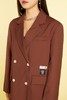 WHO KNOWS 帅气学院风棕色西装外套 11492 商品缩略图3