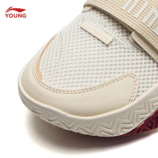 李宁童鞋儿童篮球鞋怒放 TEAM男大童反光回弹耐磨缓震运动鞋YKBV016 商品图7