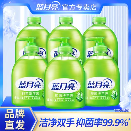 【女神节福利】蓝月亮芦荟洗手液500g瓶+500g瓶补*2 共4瓶 商品图0