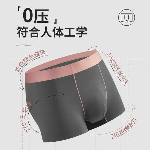 【利蜂“奢滑”兰精莫代尔植物裤2.0】0压，符合人体工学，科学剪裁 保持面料如肌肤的亲密度 商品图4