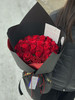 手打半开放式圆形花束 高原红玫瑰21支 商品缩略图0