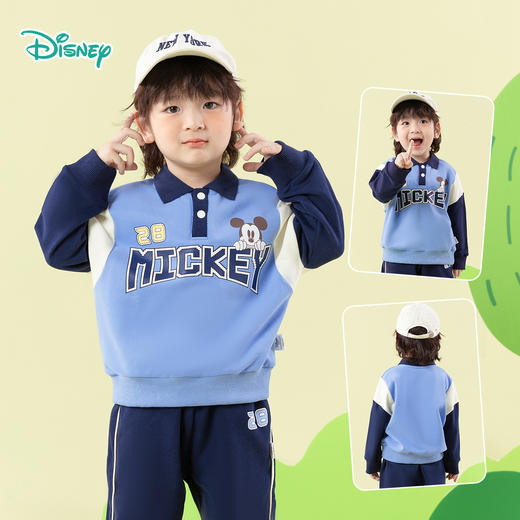 迪士尼春季四季卡通男童女童卫衣套装 商品图2