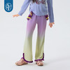 年衣童装2025年春季新款女大童喇叭裤儿童甜美洋气休闲裤莫奈日落长裤 商品缩略图3
