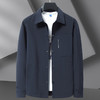 【DWN】大依优型大码翻领夹克工装衬衫时尚休闲外套宽松春装上衣男士加肥加大潮流 商品缩略图1