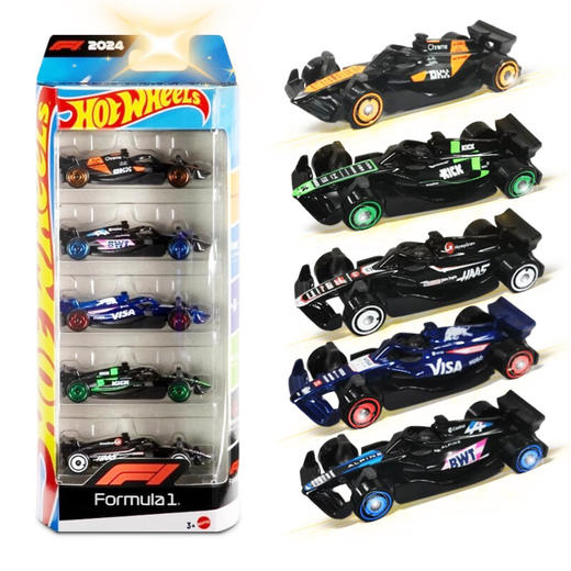 H 风火轮F1赛车五辆装JGF58 商品图4
