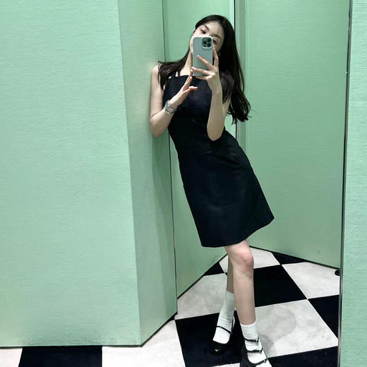 ROMI STUDIO“简约优雅”法式气质香风无袖小个子显瘦连衣裙D3457 商品图3