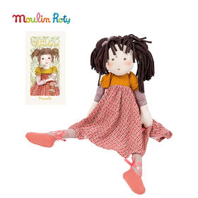 Moulin roty 布娃娃普鲁内拉 法式玩偶 适合年龄1岁+ 花朵女孩系列 710524
