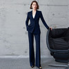 IWY/春季薄款职业装工作服女气质干练销售正装通勤西装套裤CP2217 商品缩略图0