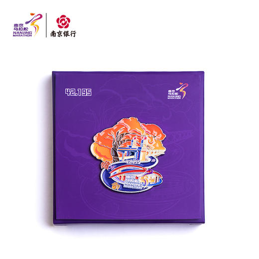 汇跑（HUIPAO）2024 南京马拉松徽章 商品图1