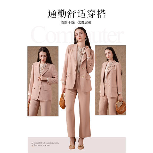 乔万尼春款西装外套收腰高级感EF3B831 商品图3