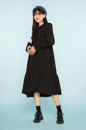 ANSUABEL 时尚减龄造型感连衣裙 11506