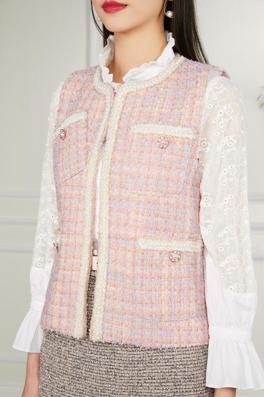 amadella 香奈儿风粉色马甲外套 11531 商品图3