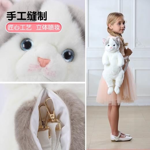 科迈特预售仿真布偶猫背包猫包公仔玩偶娃娃抖音同款生日礼物 商品图4