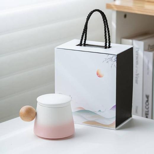 樱花粉茶咖杯 商品图0
