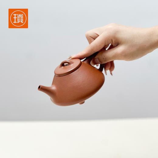 璞实大器石瓢紫砂壶国工大师汪健作品全手工制作 商品图5