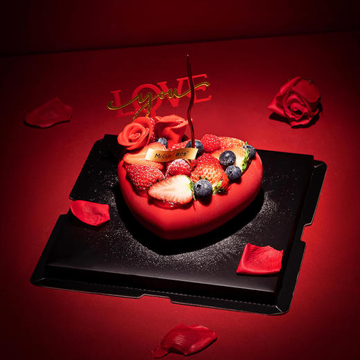 情人节蛋糕1个+生巧1盒 商品图5