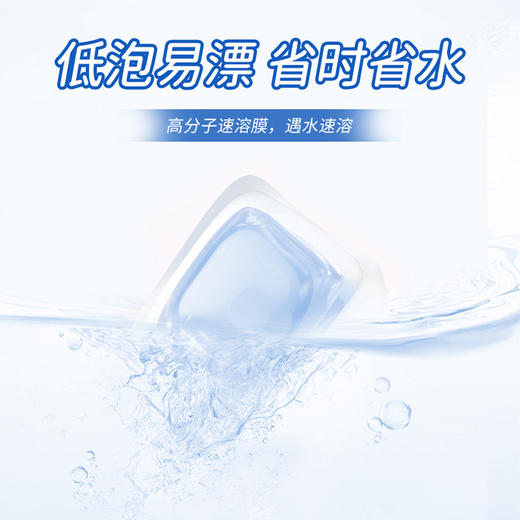 「两盒装！三合一款」蓝漂洗衣液凝珠留香珠居家日用浓缩去污装清洁工具 商品图3