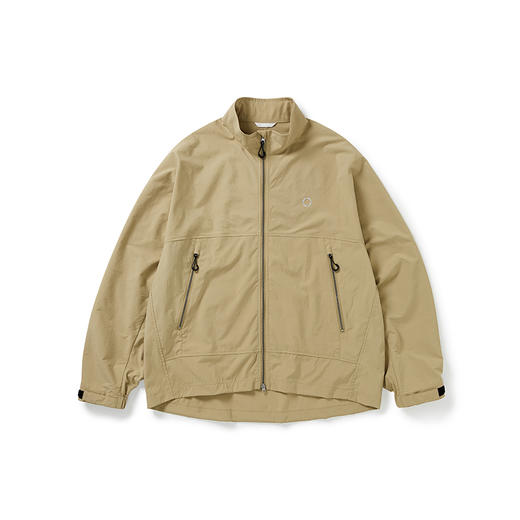 WHEELS and WIND 防晒防泼水轻量再生环保面料运动夹克 立领外套 商品图3