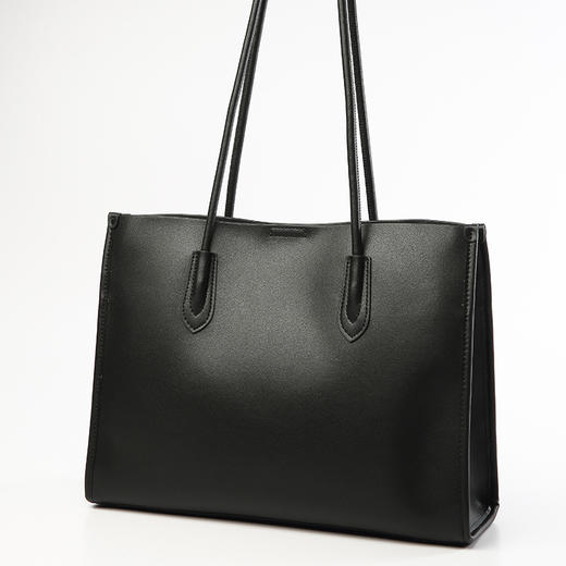 雀说百搭女士单肩腋下包通勤风托特包高级感大容量真皮AL1019 商品图8