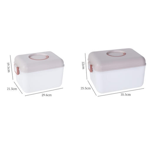 【醒粉福利29.9元起】趣味收纳箱 密封防潮提手便携零食玩具积木药箱 商品图4