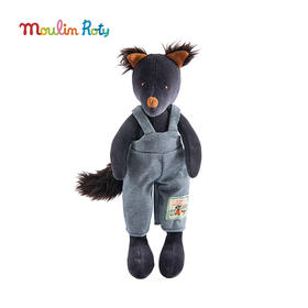 Moulin Roty 中号大灰狼伊戈尔 法式玩偶 适合全年龄 原创故事形象 进口面料 农场大家庭系列 法国品牌 632075