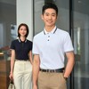 商务轻运动移圈提花40S长绒棉纯色短袖polo衫翻领T恤  HLS-GS82015 商品缩略图2