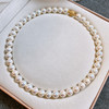 雀说磁吸扣彩母贝珍珠项链女配饰轻奢高级感串珠毛衣链颈链饰品AL266 商品缩略图0