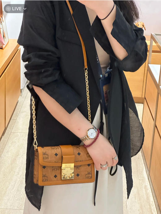 𝐌𝐂𝐌 新款mini 达芙妮 链条斜挎包 商品图2