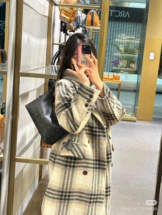 Mcm 新品牛角包 黑色 商品图0