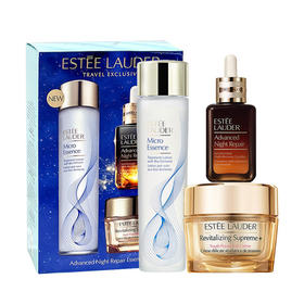 美国ESTĒE LAUDER 雅诗兰黛护肤套盒装 （特润小棕瓶精华50ml+多效智妍面霜（清爽）75ml +原生液200ml 护肤套盒