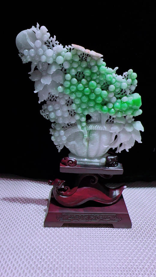 620848翡翠摆件【一览富贵】 商品图4