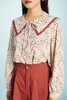 amadella 蕾丝花边装饰领碎花衬衣 11503 商品缩略图3