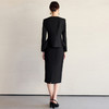 IWY/气质黑色小香风西装套裙女2025春季新款酒店物业接待通勤工作服24CS658 商品缩略图4
