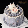1027CAKE |     小兔子蛋糕  立体奶油霜小动物 商品缩略图0